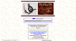 Desktop Screenshot of peplums.info